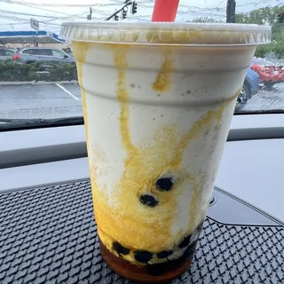 Mango Blended Boba Shake