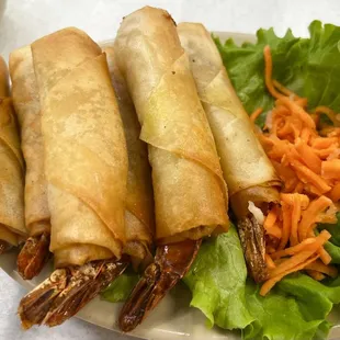 A2. Fried Shrimp Rolls