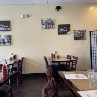 Tables soon to be occupied