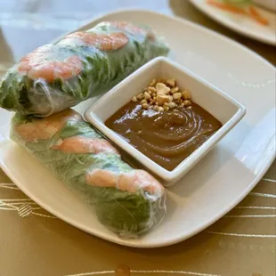 A2. Shrimp Summer Rolls