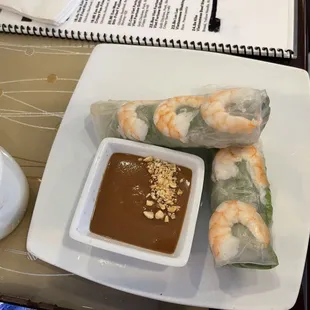 Summer Rolls appetizer.