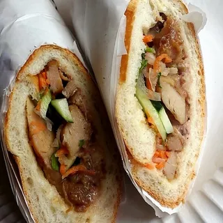 Chicken Banh Mi Sandwich