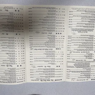 Most recent menu 6-30-23