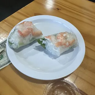 Fresh spring rolls