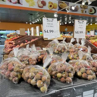Never seen fresh lychees