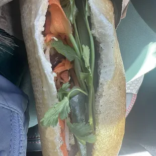 Number 9 grilled pork and egg