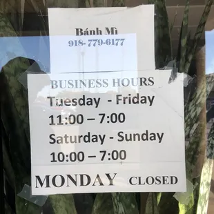 Not Today! Closed Mondays!