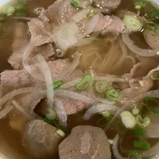 Beef pho