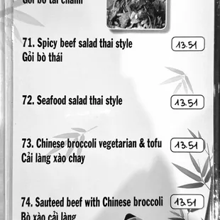 mixed salads
