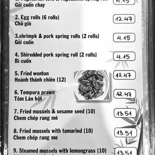 appetizers
