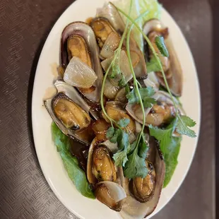 7. Fried Mussels &amp; Sesame Seed