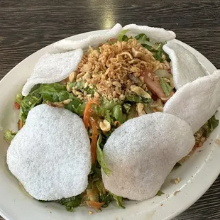 Young Jack Fruit Shrimp Salad