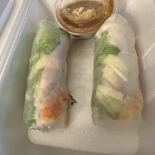 A2- Fresh Spring Rolls