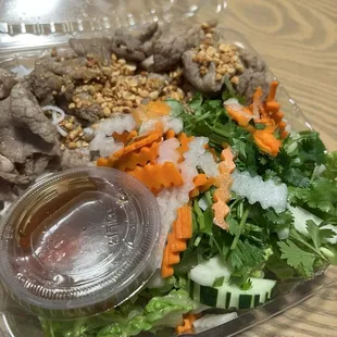 Pork noodle Vermicelli Bowl