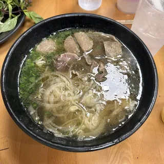 Pho short rib, meatball