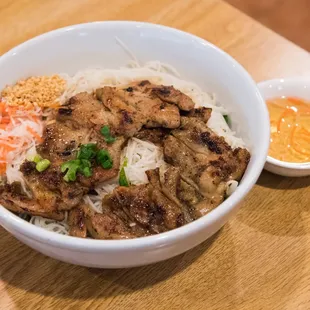 Vermicelli Noodles with Grilled Pork