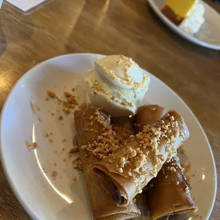 Banana Spring Rolls