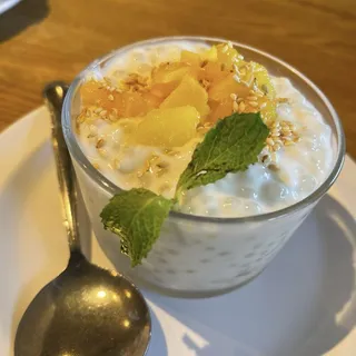 Coconut Tapioca Pudding