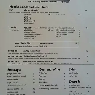 Grilled Meat Rice Plates