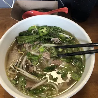 Pho Noodle Soup Bowl