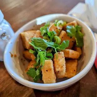 Crispy tofu