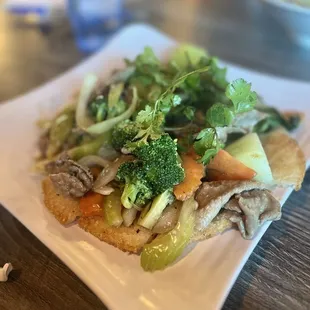 #49 with crispy noodles