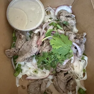 Lemongrass Beef Noodle