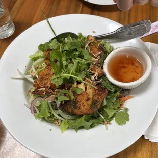Turmeric Fish Salad
