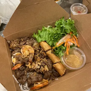 This is their Special Vermicelli! Really great portion for the price and not stingy on the meat!