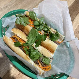 13. Beef Banh Mi