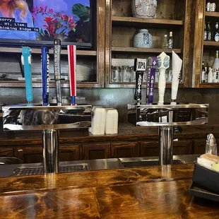 Viet Orleans upgraded their bar! They now service draft beers!