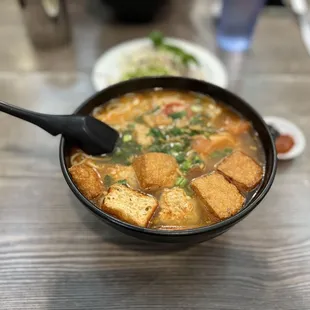 27. Crab Meat and Tomato Rice Noodle Soup
