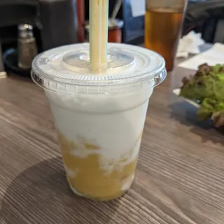 122. Iced Mung Bean Drink with Coconut Milk