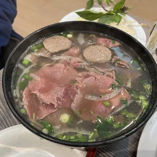 20. Well-Done Beef and Rare Beef Noodle Soup