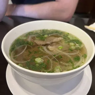 Seafood Egg Noodle Soup