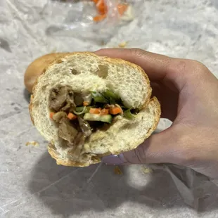 Bánh Mì Thịt Nướng - grilled pork sandwich