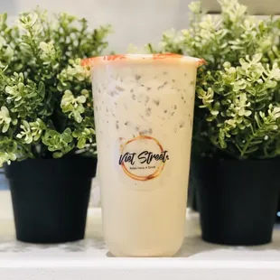 Lavender Milk Tea