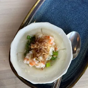 Rice Cakes with Shrimp