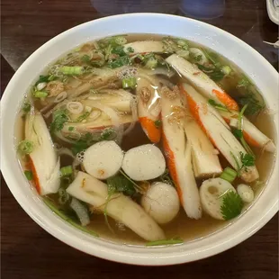 Seafood pho