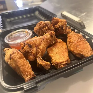 Fried Crispy Wings
