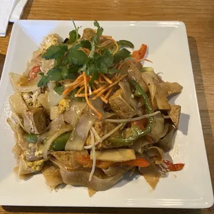 Tofu Drunken Noodles