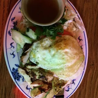 Grilled Chicken Rice Platter/Noodle bowl