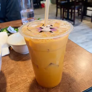 Thai iced tea!