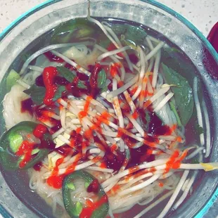 Veggie pho