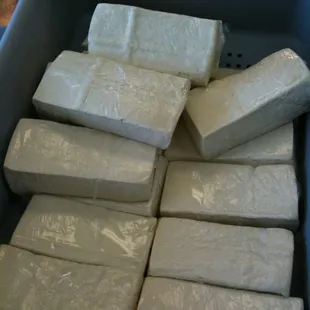 Fresh tofu