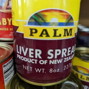 a can of liver spread