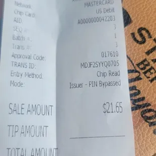 Small beef pho &amp; one order of spring rolls (shrimp)