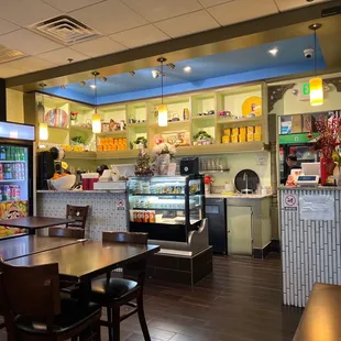 interior, sushi and sashimi