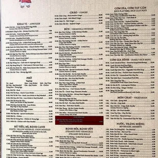 Sidewalk menu board