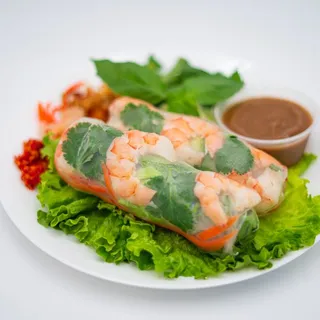 Fresh Shrimp Spring Rolls